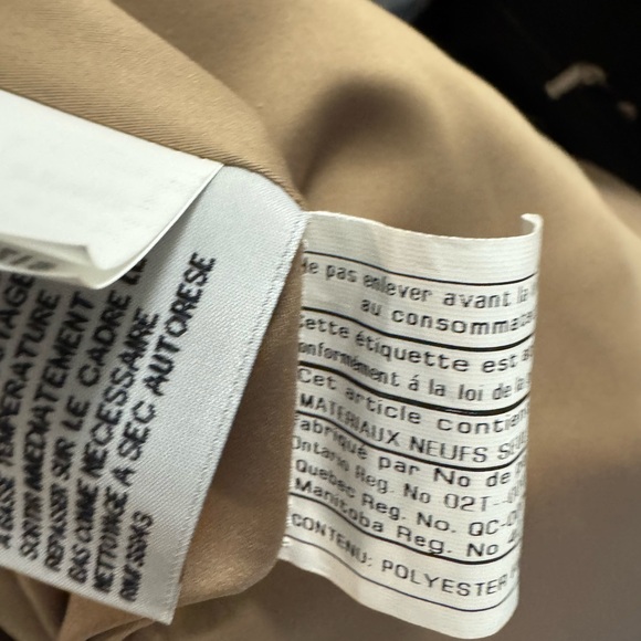 Via Spiga  Belted Trenchcoat Size Medium NEW - Picture 9 of 13